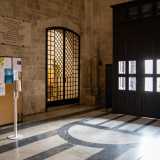 La prima sala che si incontra sulla navata destra...